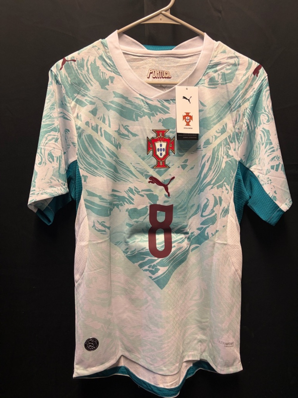 Bruno Fernandes Portugal 2026 away soccer jersey